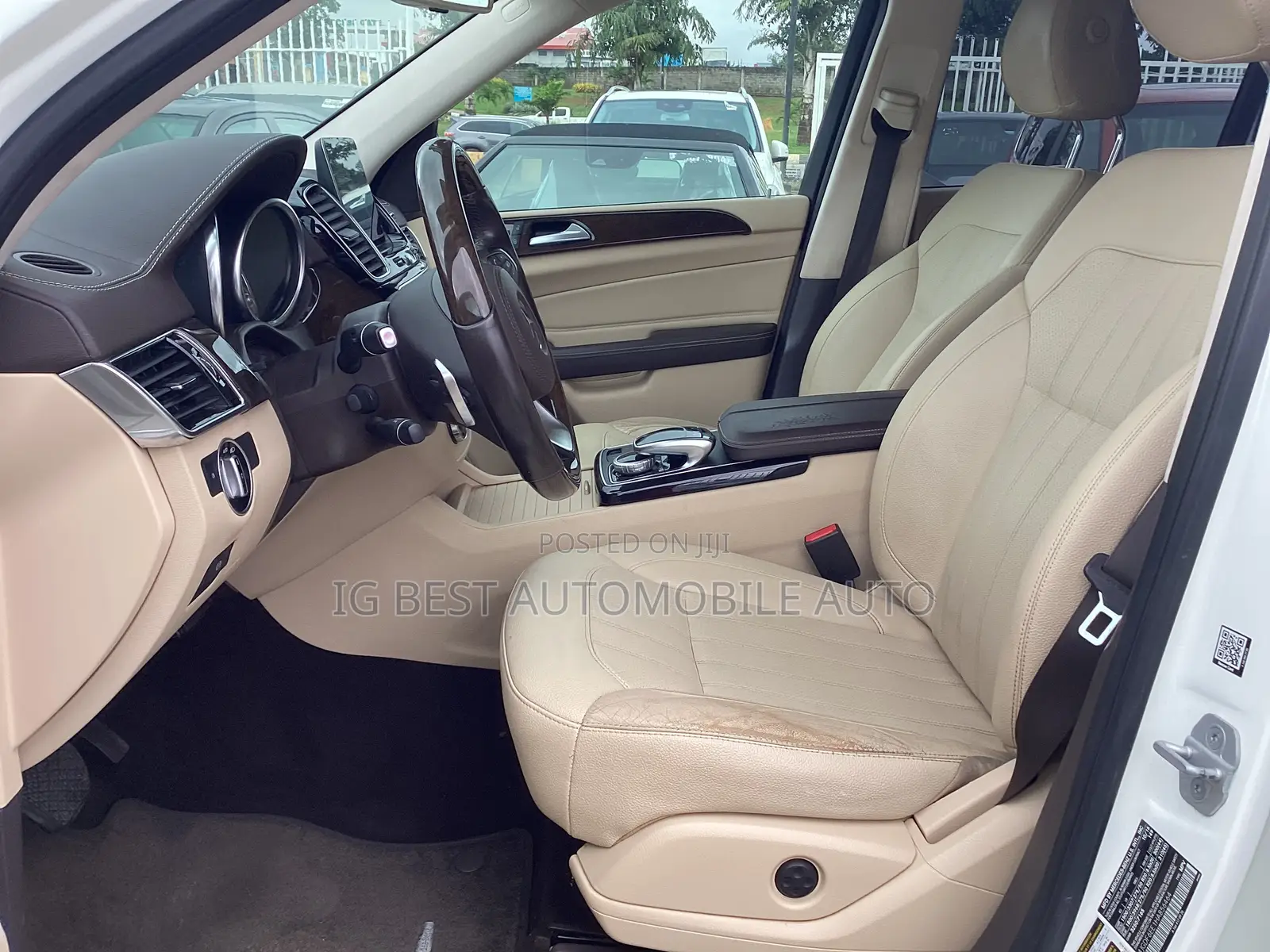 Mercedes-Benz GLS-Class GLS450 4Matic 2017 White