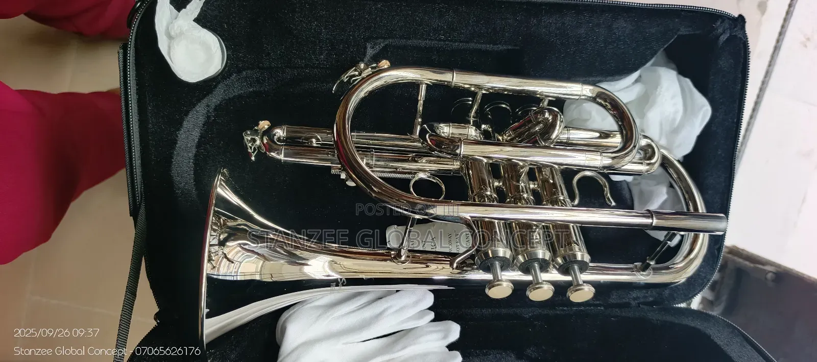 Quality Premier Sanjin Cornet Silver