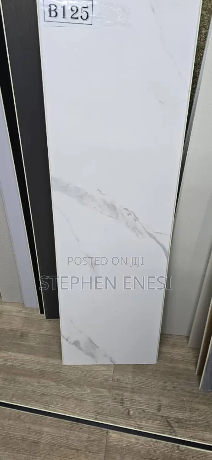 WPC Plain Wall Panels Wood Finish
