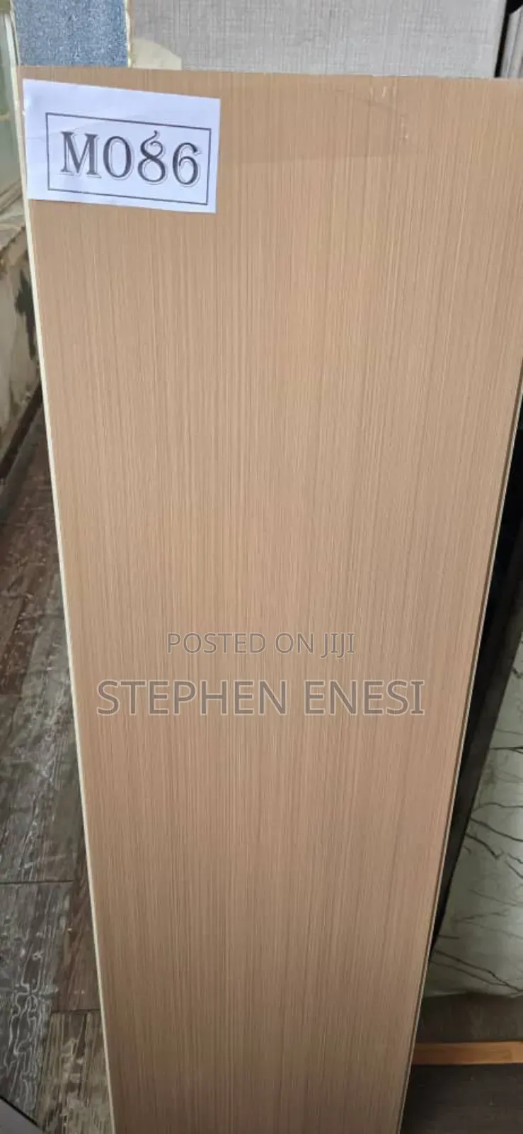 WPC Plain Wall Panels Wood Finish