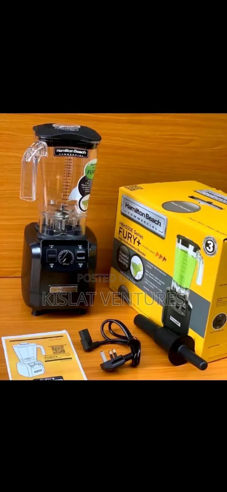 Hamilton Beach 3hp High Performance Blender