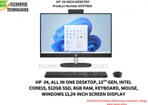 New Desktop Computer HP 8GB Intel Core i5 SSD 512GB