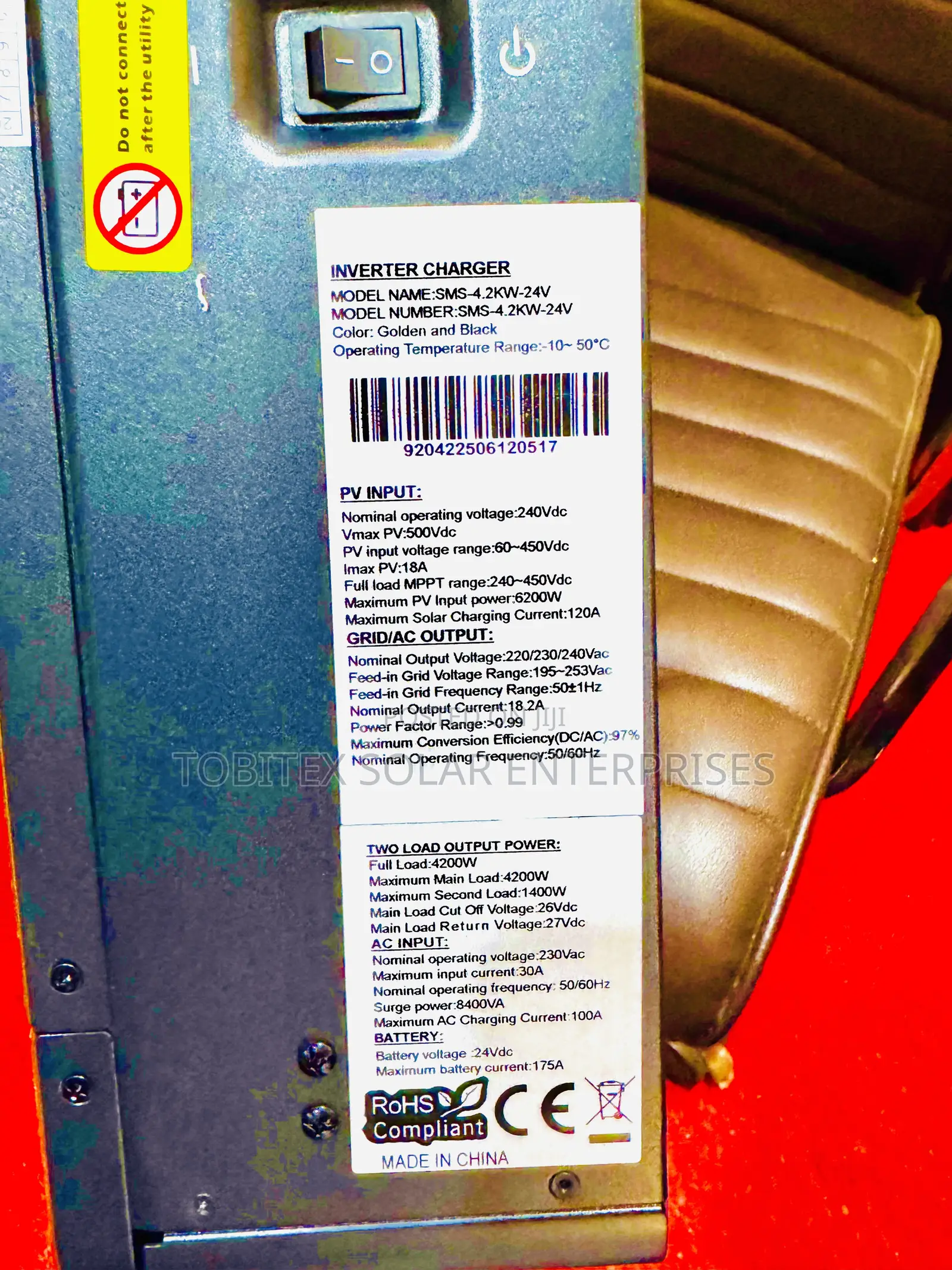 4.2kva Sms Solar Inverter Promo