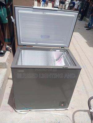 Household 200l Deep Freezer Flat Glass Door Commercial Single Door