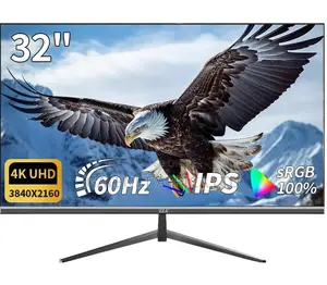 Olix 32"Inches Monitor Led Computer Monitor Display + Free Cables