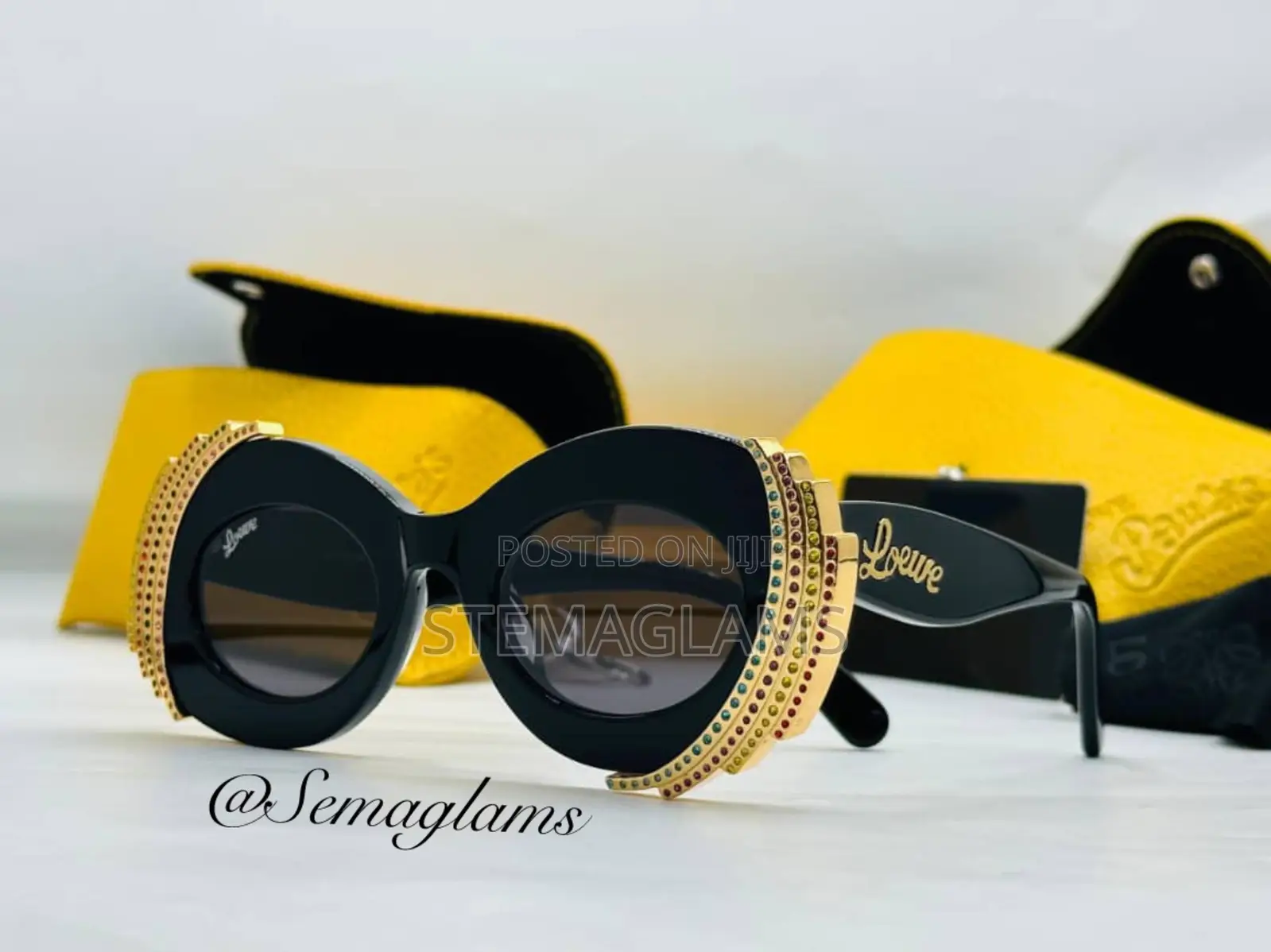 Loewe Oversized Decorative Glasses - Large Frame Pc Lenses