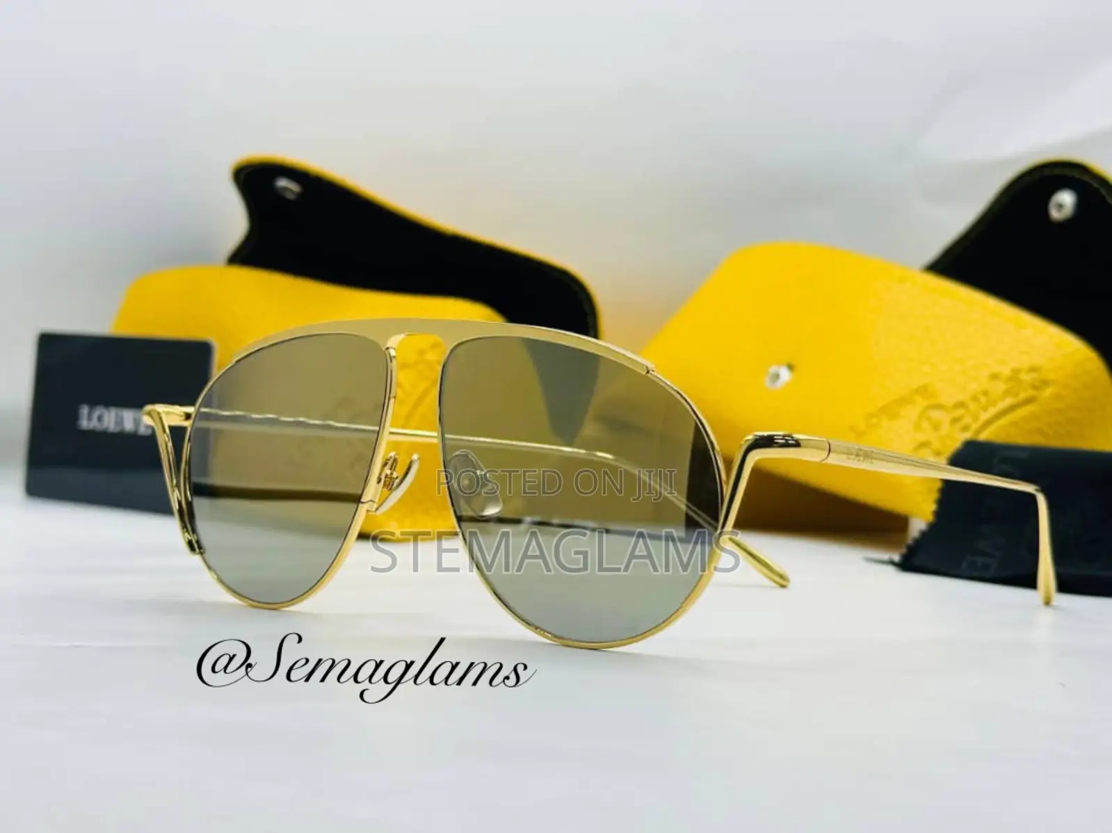 Loewe Oversized Decorative Glasses - Large Frame Pc Lenses