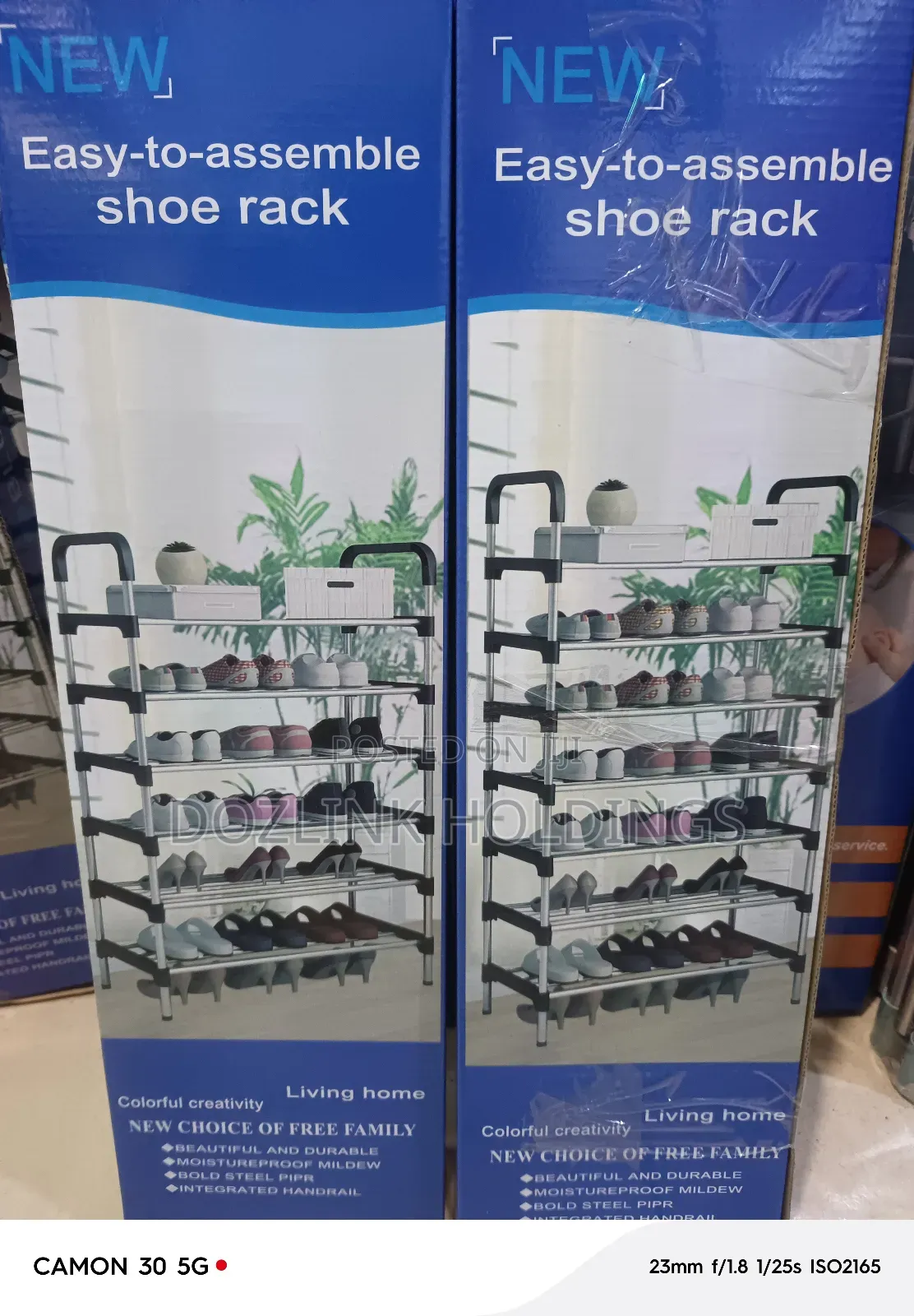 Stainless Shoe Rack