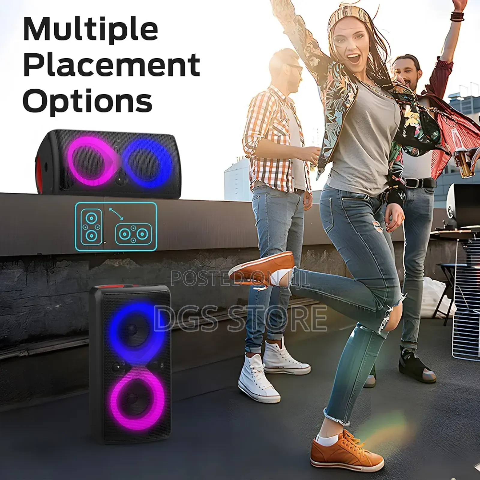 Monster Cycle Plus With Microphone Bluetooth Speaker