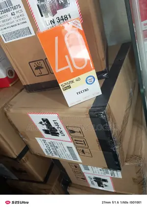 New Tecno Spark 40 Pro+ 256 GB Black