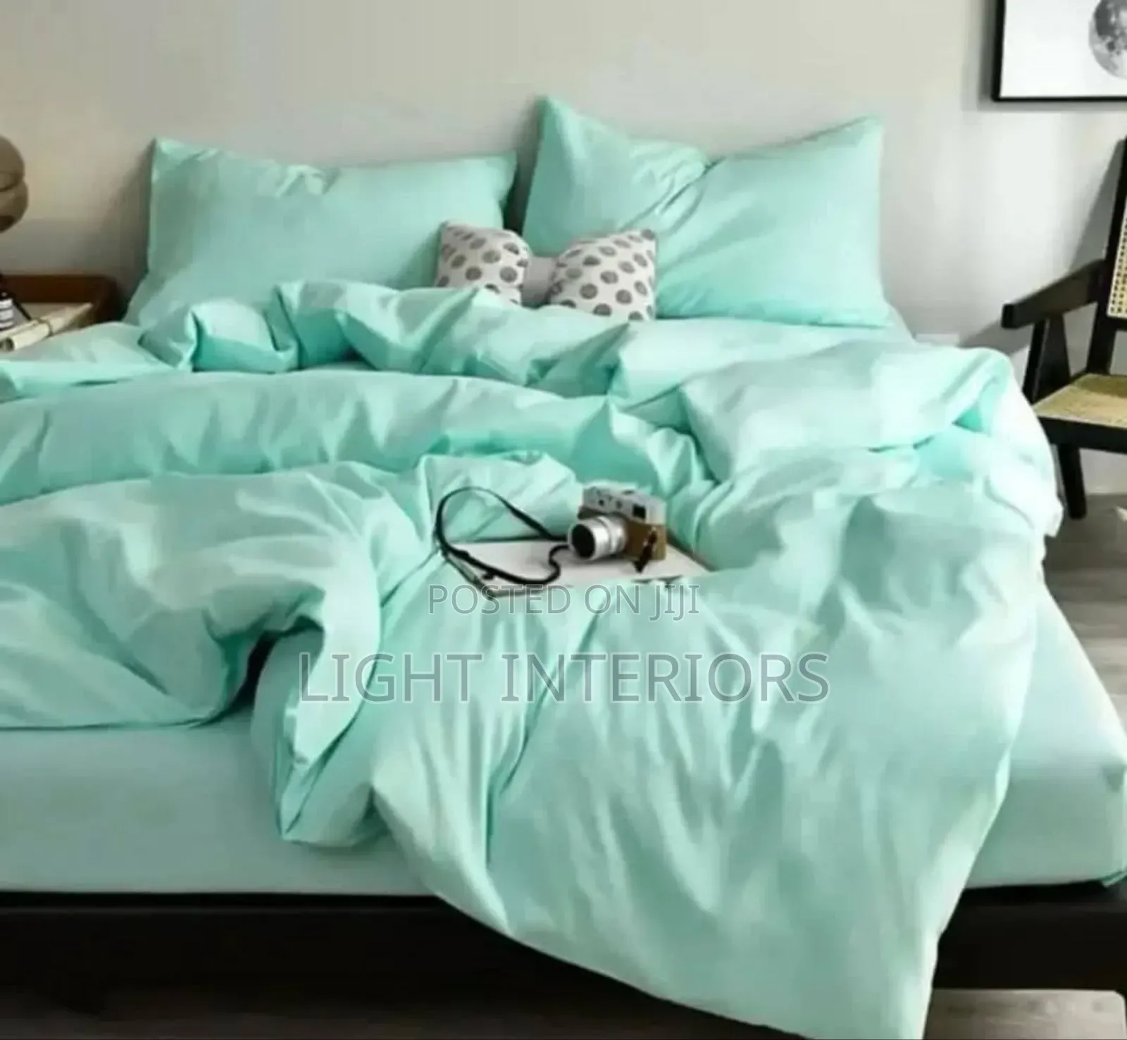 Egyptian Plain Cotton Duvet Set