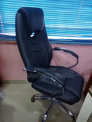 Oxygen Swivel Leather Office Chair