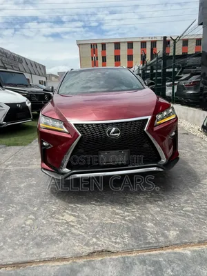 Lexus RX 350 F Sport AWD 2017 Red