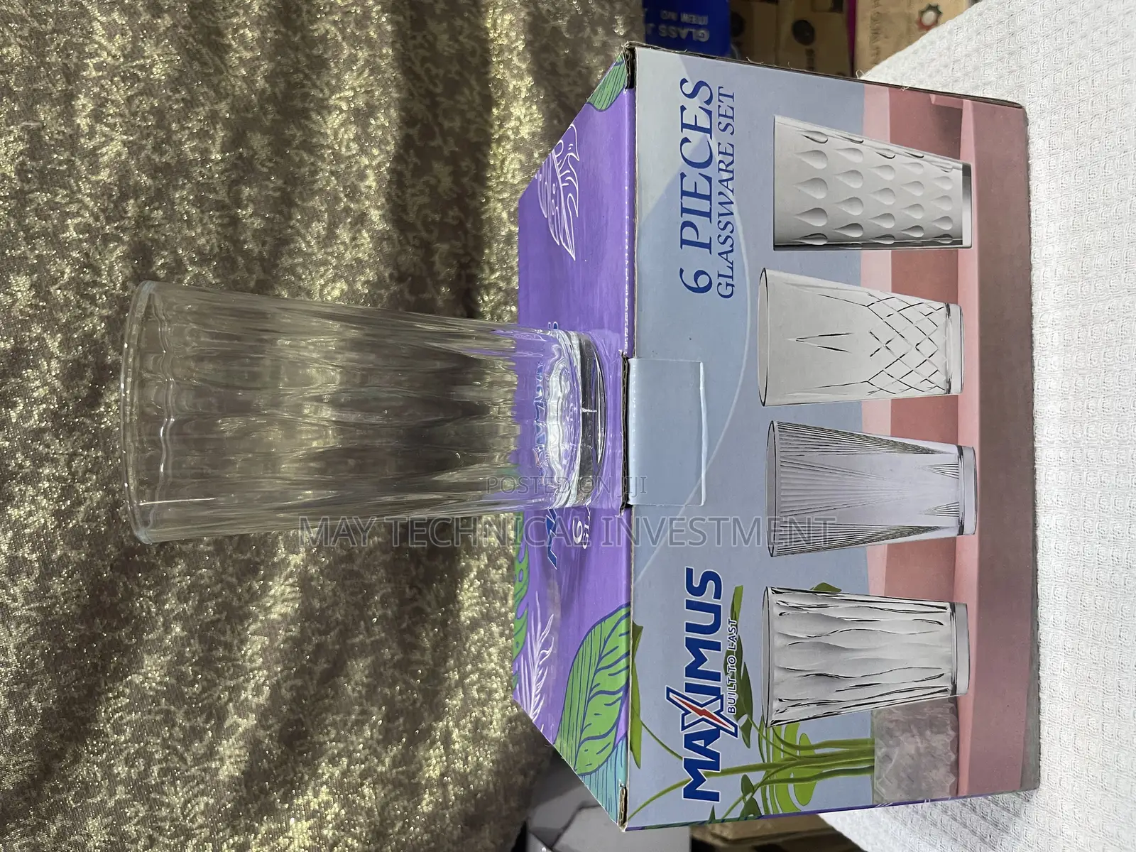 6pcs Maximum Glass Cup