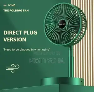 Portable Folding Rechargeable Desk Top Electric Fan