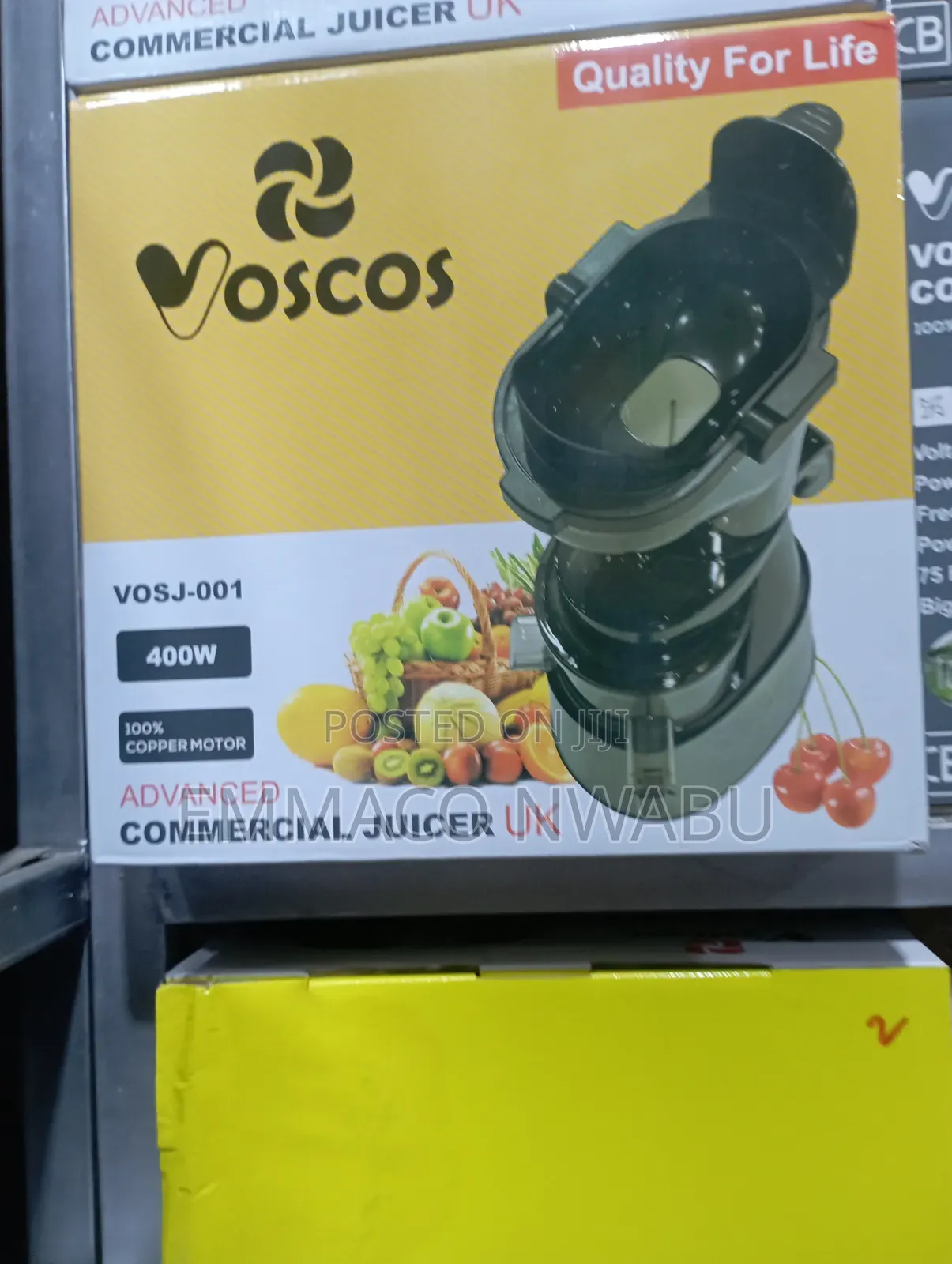 Voscos Advanced Commercial Juicer 400w