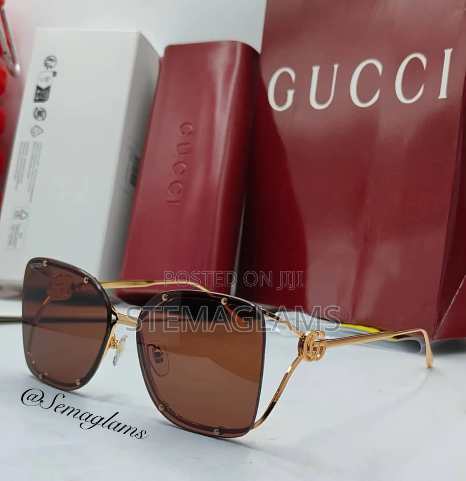 Gucci Sunglasses Made From the Highlight Quality Titanium and Acetate