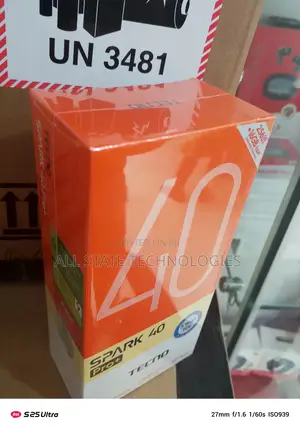 New Tecno Spark 40 Pro+ 256 GB Black