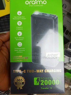 20000mah Oraimo Power Bank