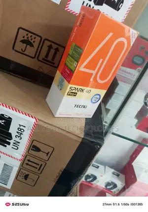 New Tecno Spark 40 Pro+ 256 GB Black