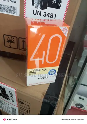 New Tecno Spark 40 Pro+ 256 GB Black