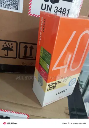 New Tecno Spark 40 Pro+ 256 GB Black