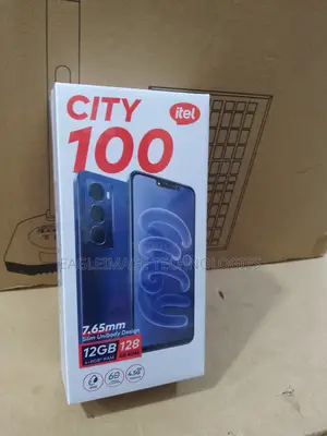 New Itel City 100 128 GB Black