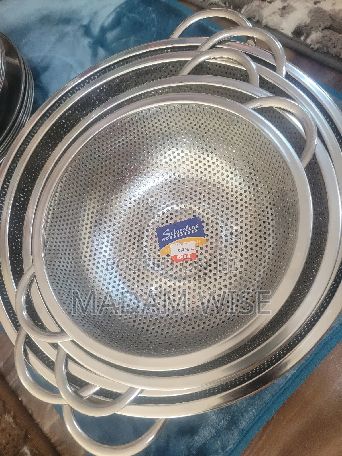 4 Set Stainless Steel Shive