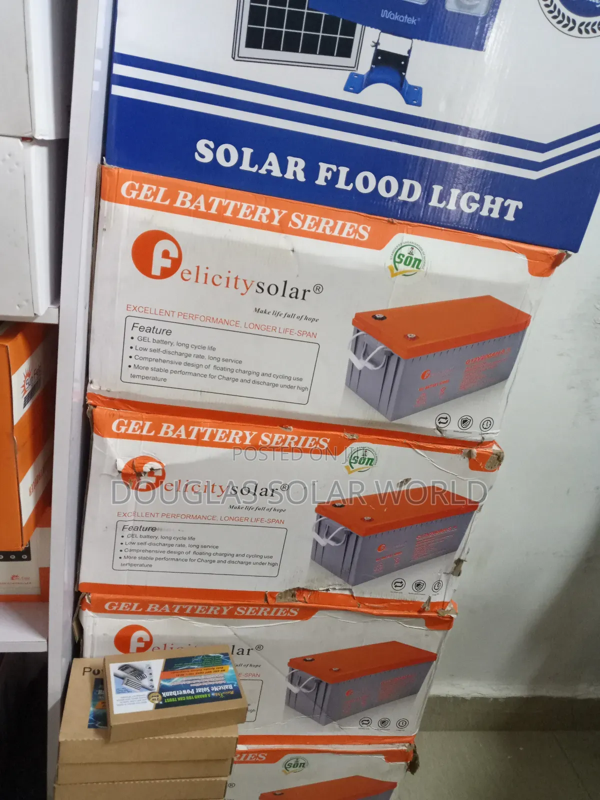 Felicity Solar Gel Battery 200ah