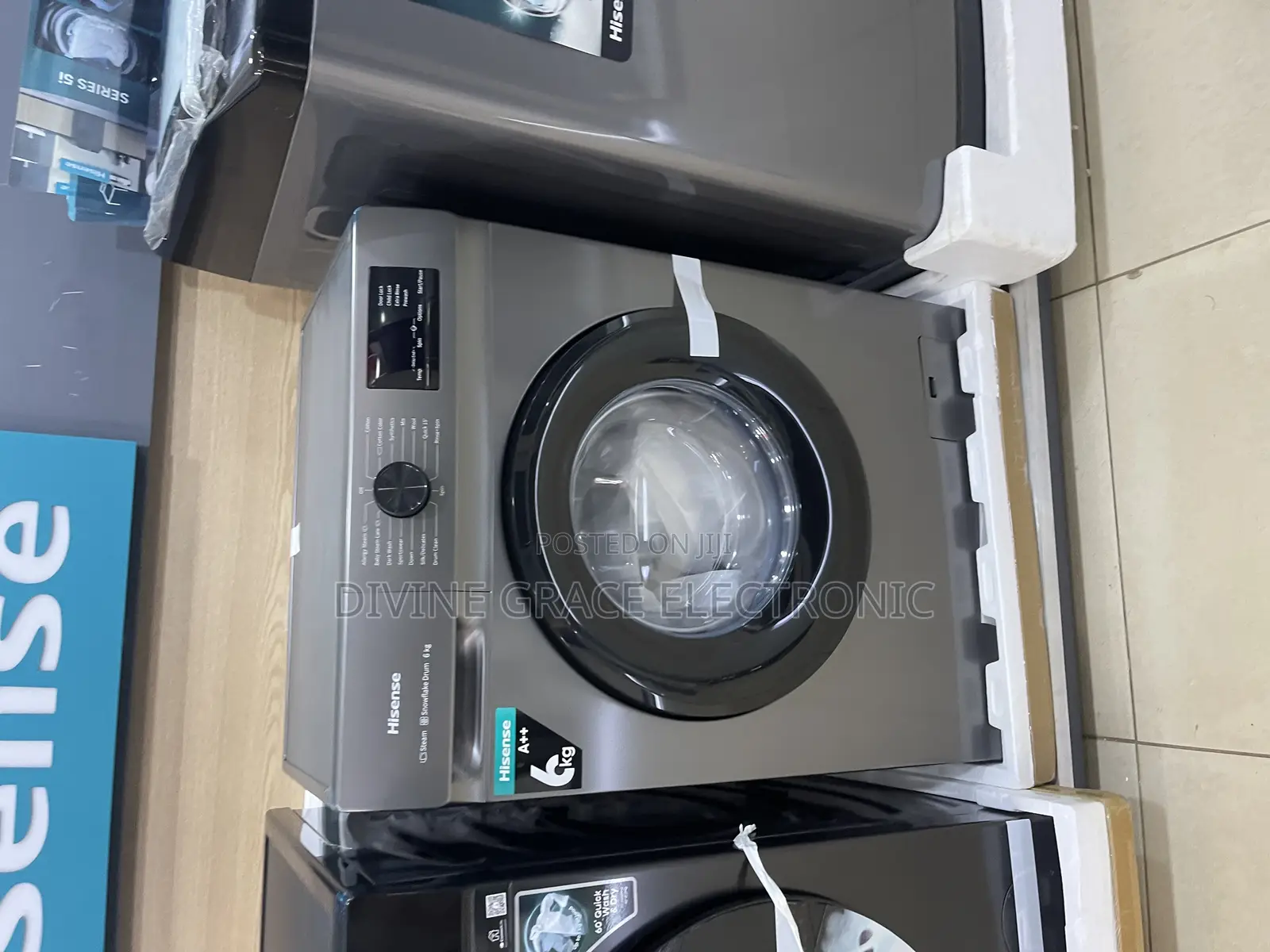 6kg Hisense Is Wash and Spin Washing Machine