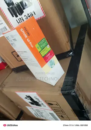 New Tecno Spark 40 Pro+ 256 GB Black