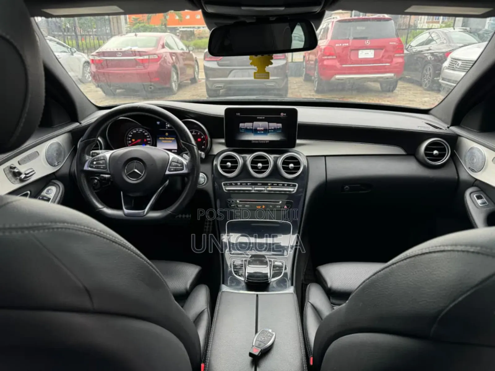 Mercedes-Benz C400 4Matic AWD Sedan (3.0L V6 7A) 2015 Black