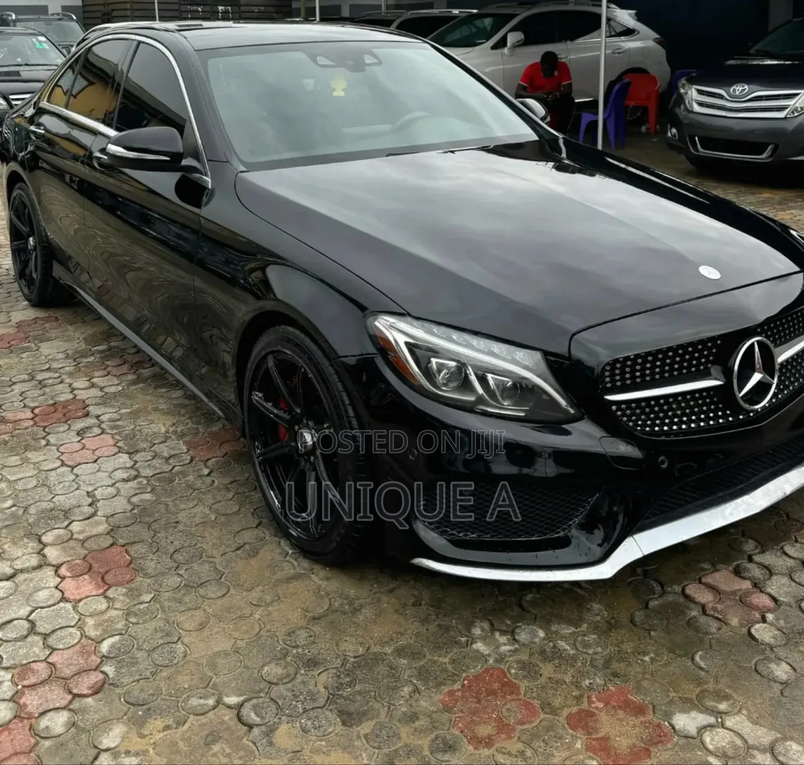 Mercedes-Benz C400 4Matic AWD Sedan (3.0L V6 7A) 2015 Black