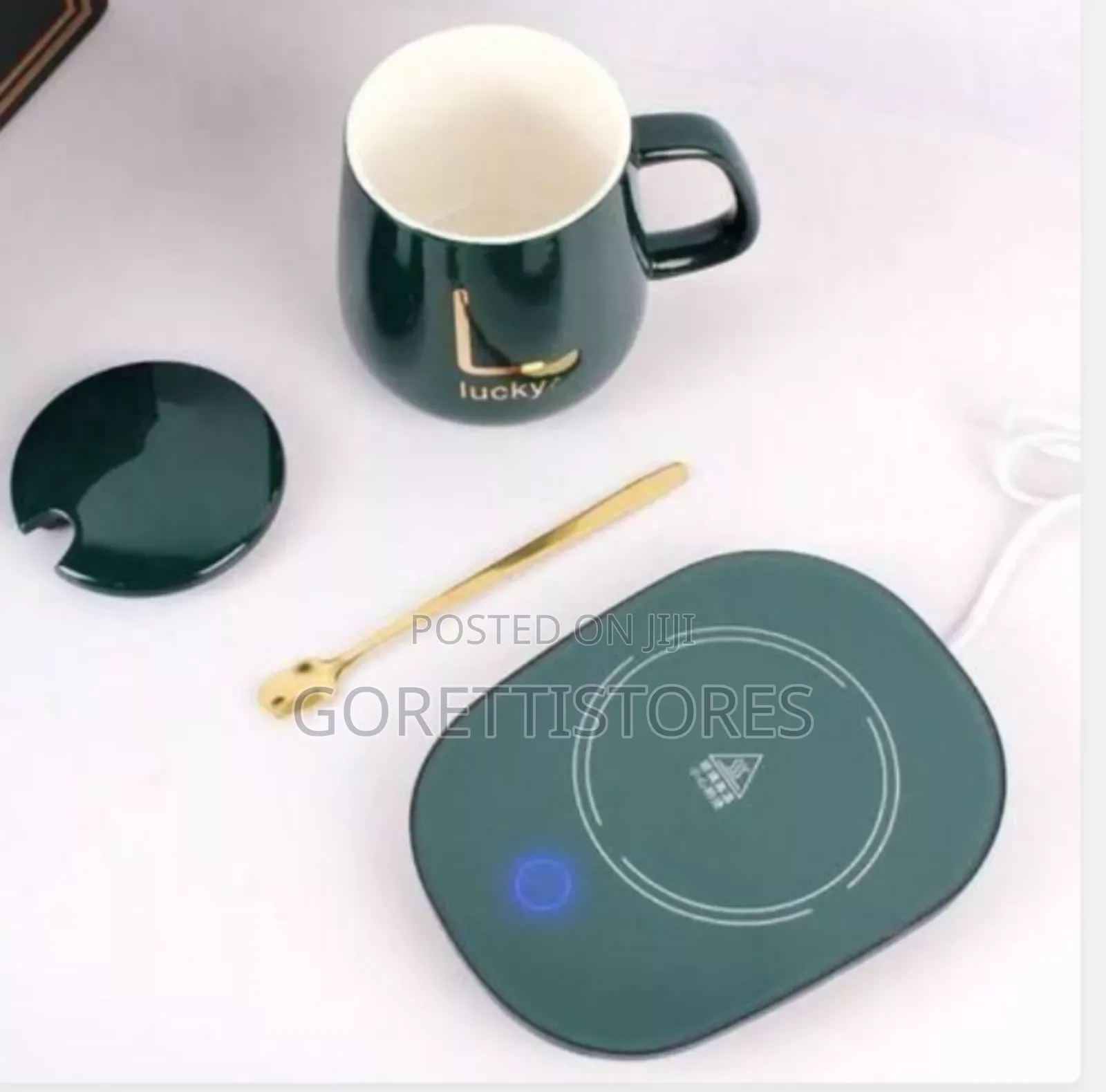 Coffee Cup and Heating Pad