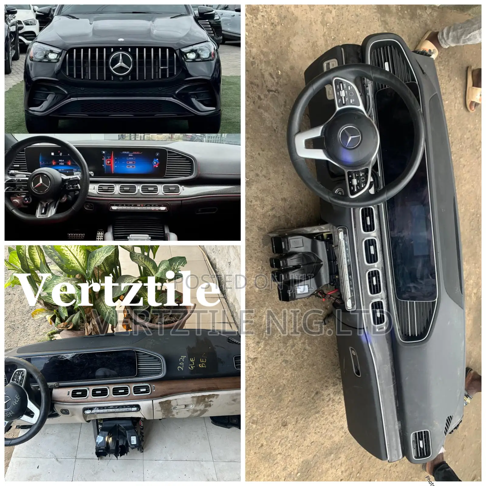 Mercedes Benz Gle 2022 Dashboard and Console