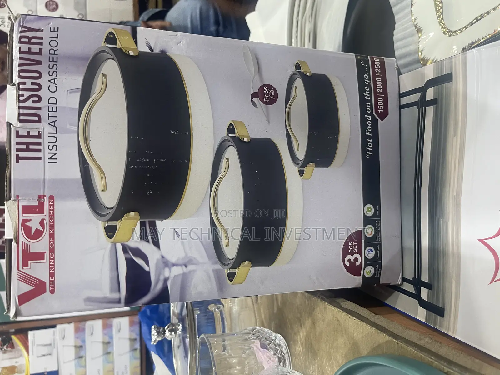3 Set Food Warmer