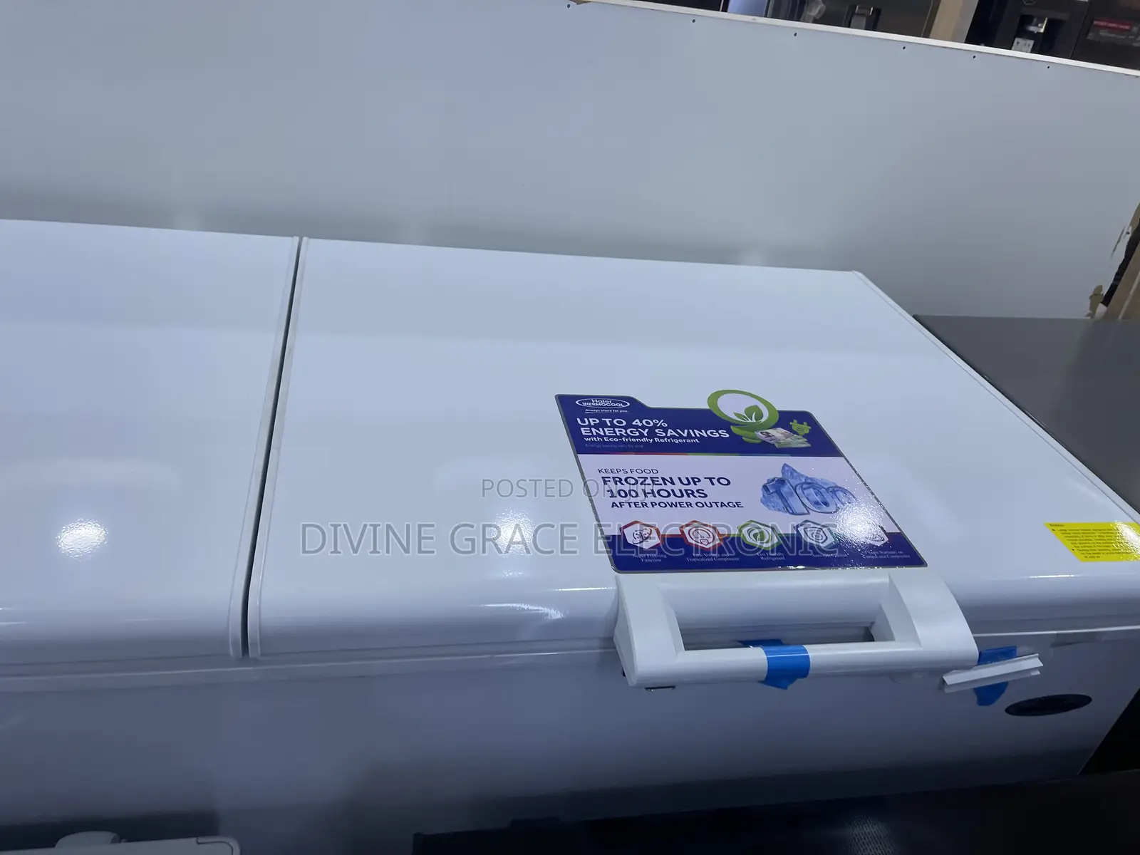 719 Litres Haier Thermocool Double Door Chest Freezer