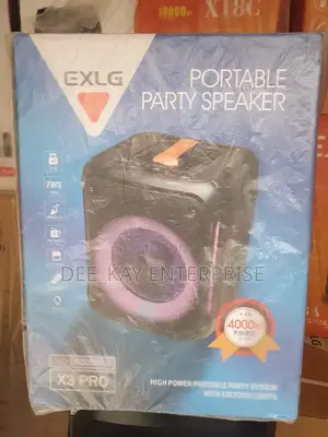 Exlg X3pro Portable Party Speaker