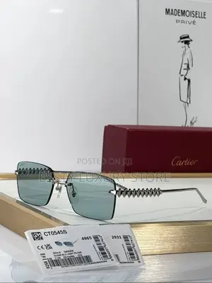 High Quality Luxury Cartier Rim-Less Eyeglasses