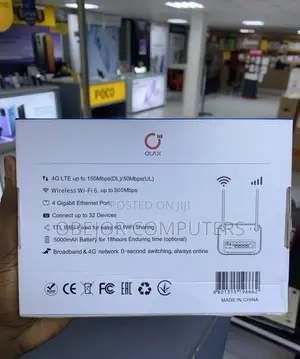 Olax Ax8 Pro 5000mah Powered Wi-Fi 6 Lte Cat4 Router