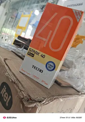New Tecno Spark 40 Pro+ 256 GB Black