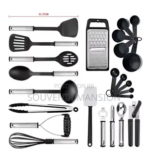 28 Pics Silicon Spoon Set