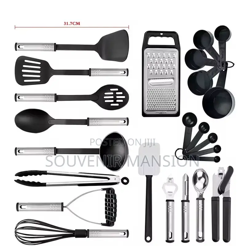 28 Pics Silicon Spoon Set