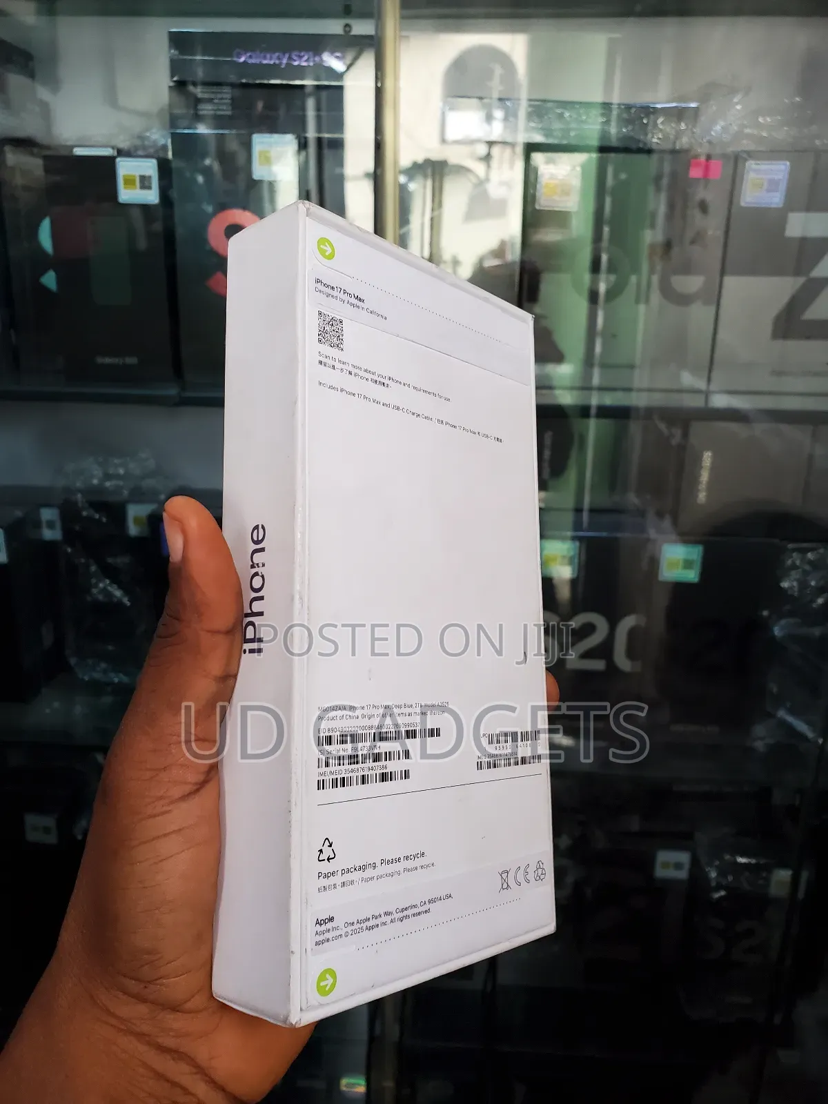 New Apple iPhone 17 Pro Max 2 TB Blue