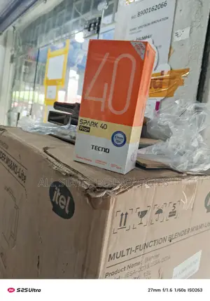New Tecno Spark 40 Pro+ 256 GB Black