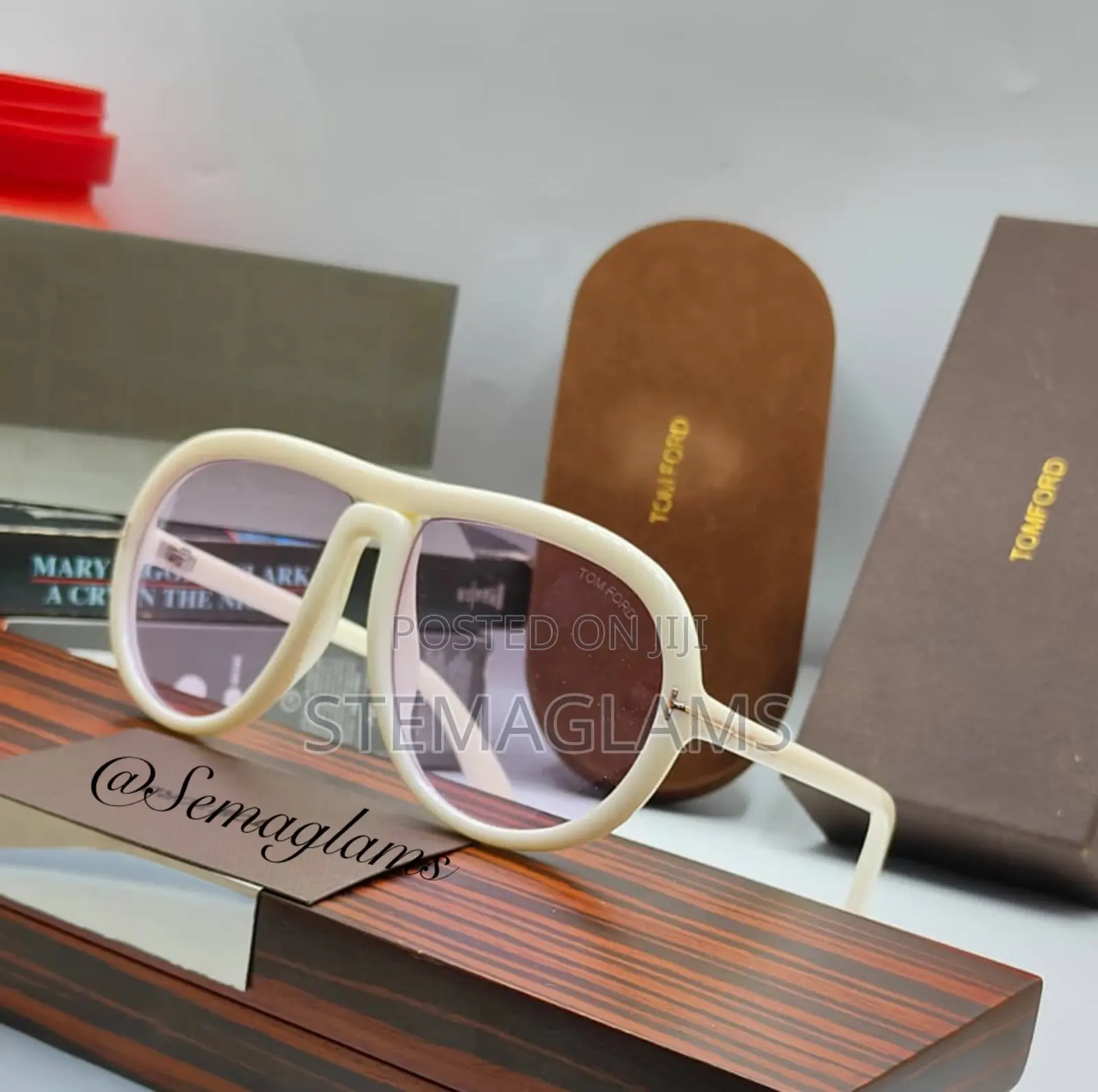 Tom Ford Oversized Sunglasses With Elegant Case Included