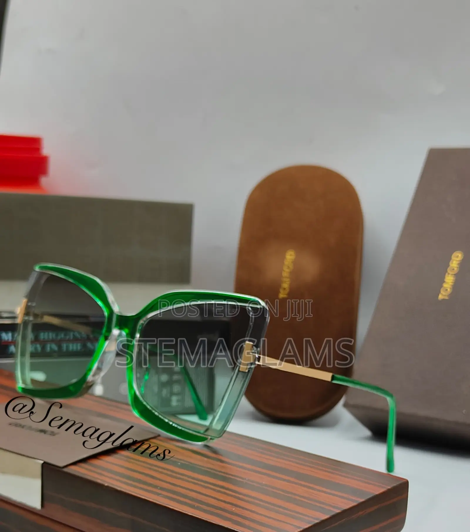 Tom Ford Oversized Sunglasses With Elegant Case Included