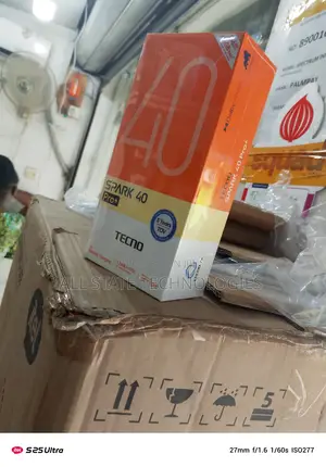 New Tecno Spark 40 Pro+ 256 GB Black