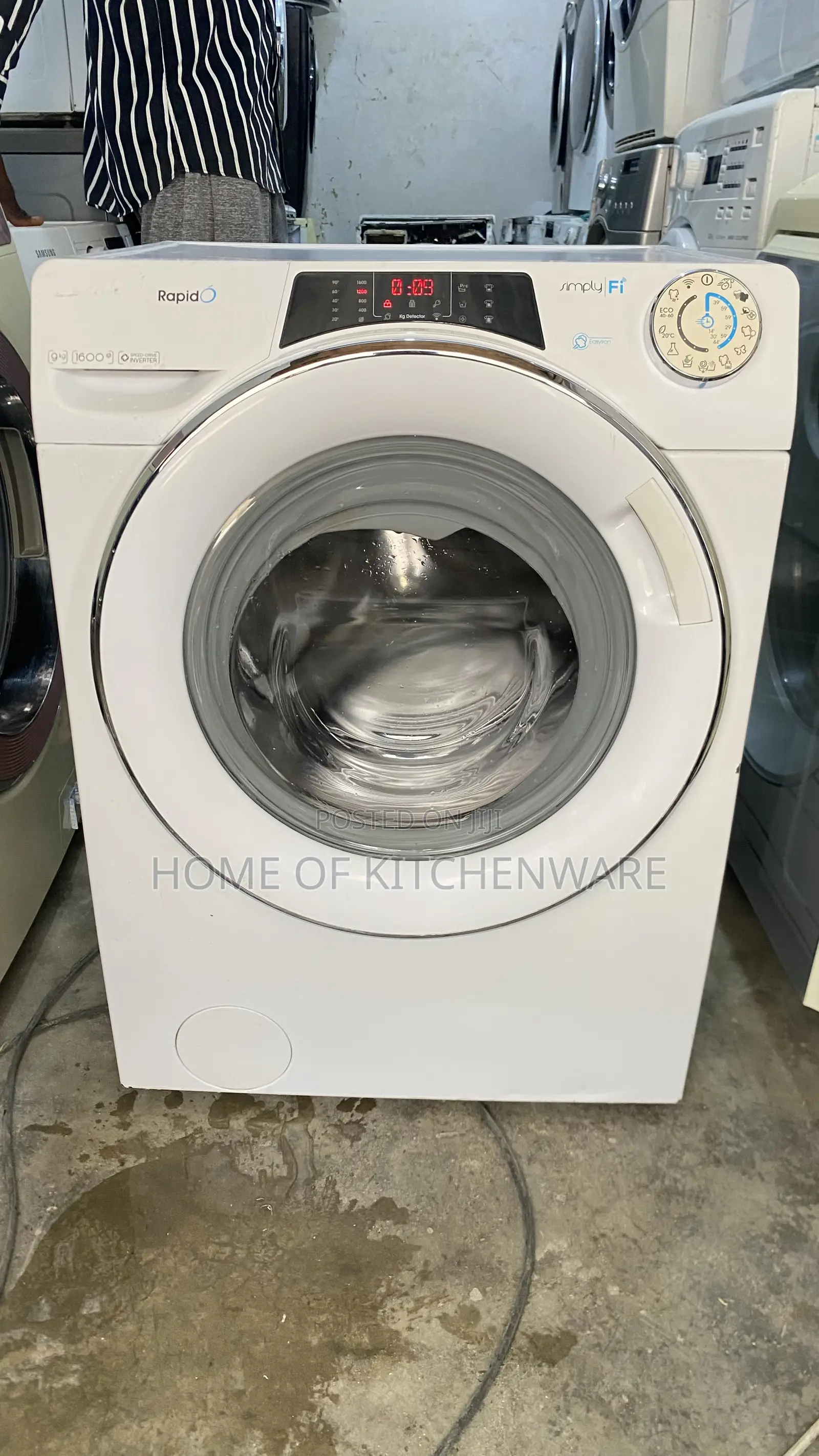 9kg Candy Washing Machine Wi-Fi Control