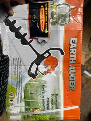 An Earth Auger, a Tool Used for Digging Holes in the Ground.
